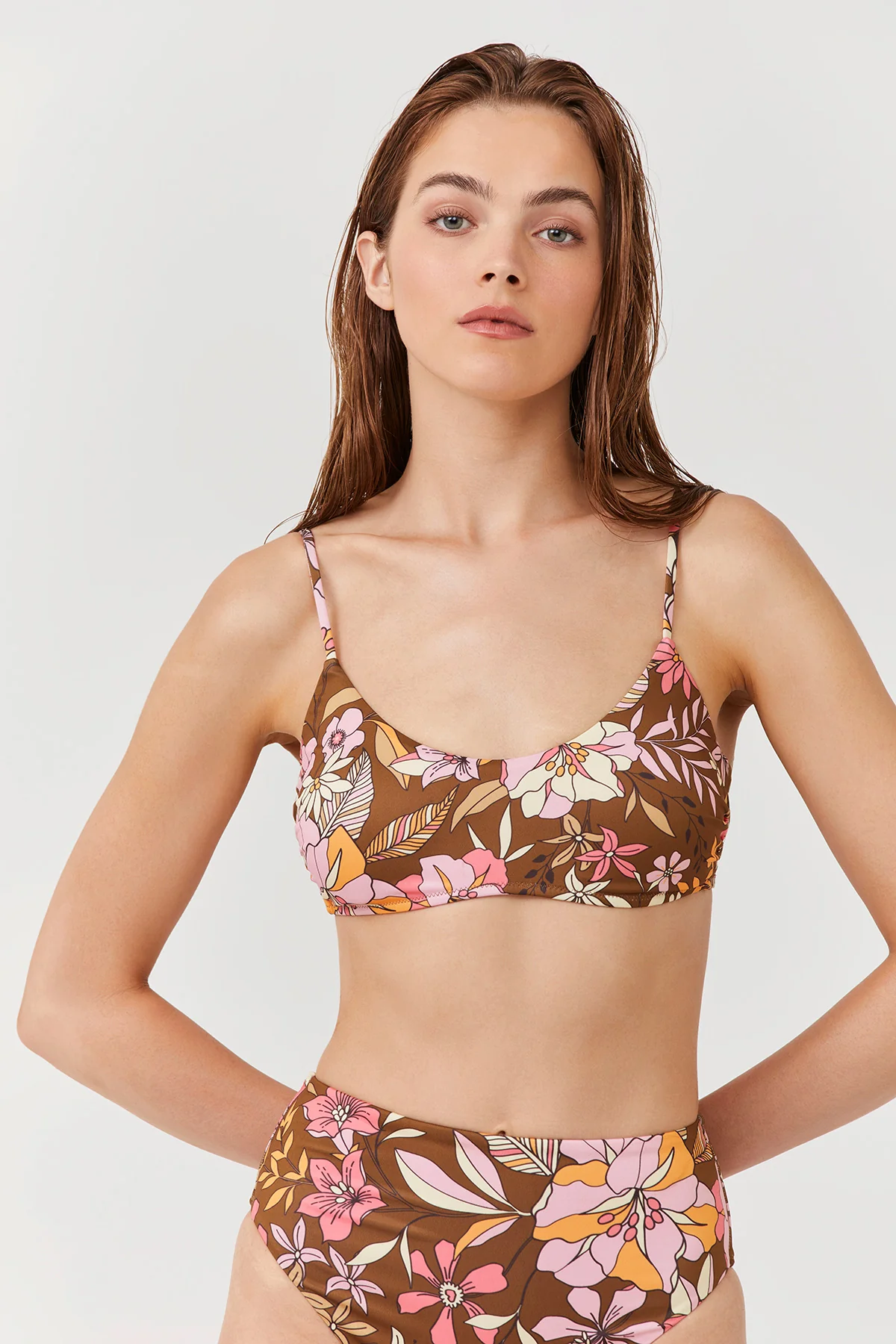 טופ ביקיני RESORT FLOWER