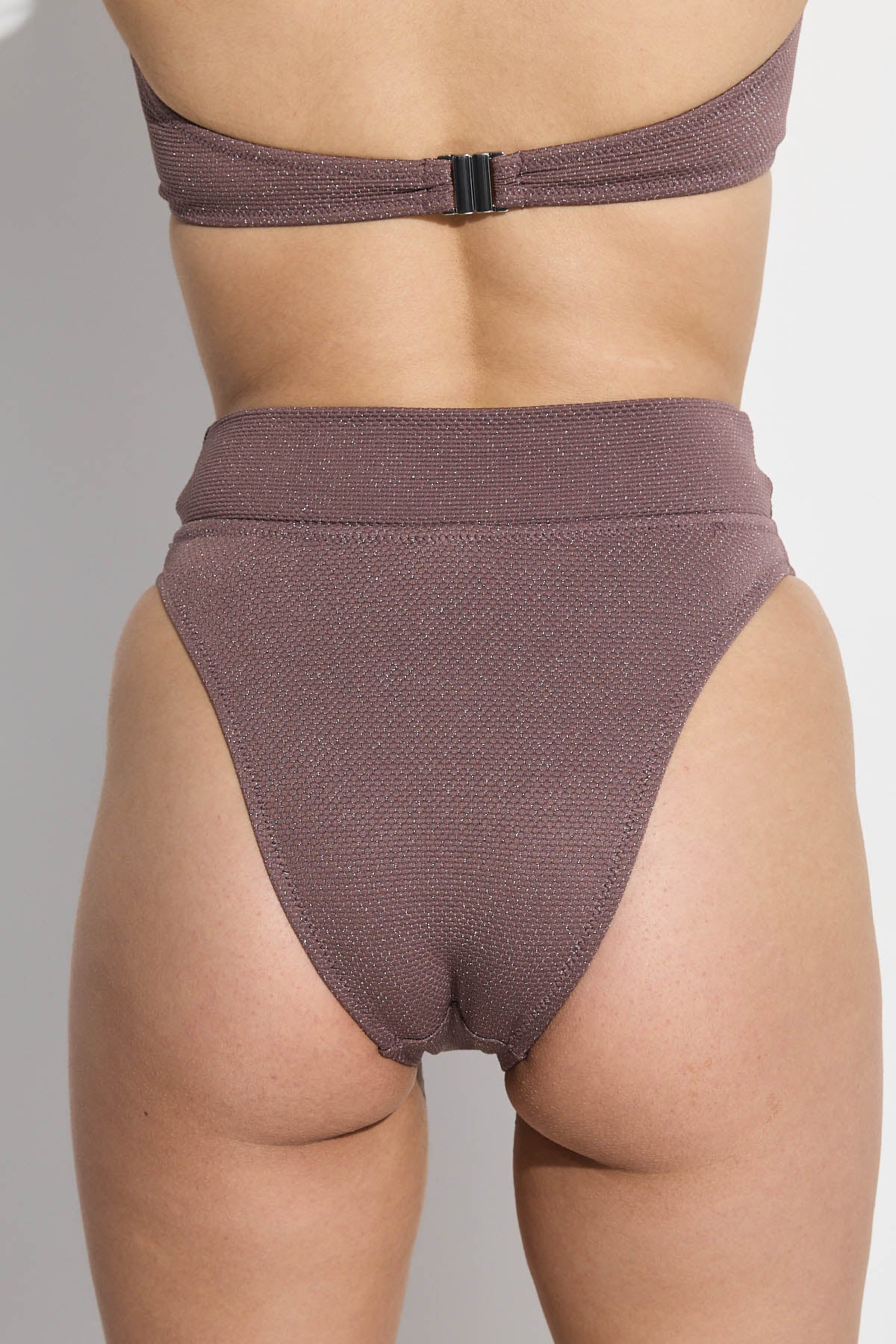תחתון ביקיני וופל לורקס חום - Image 2