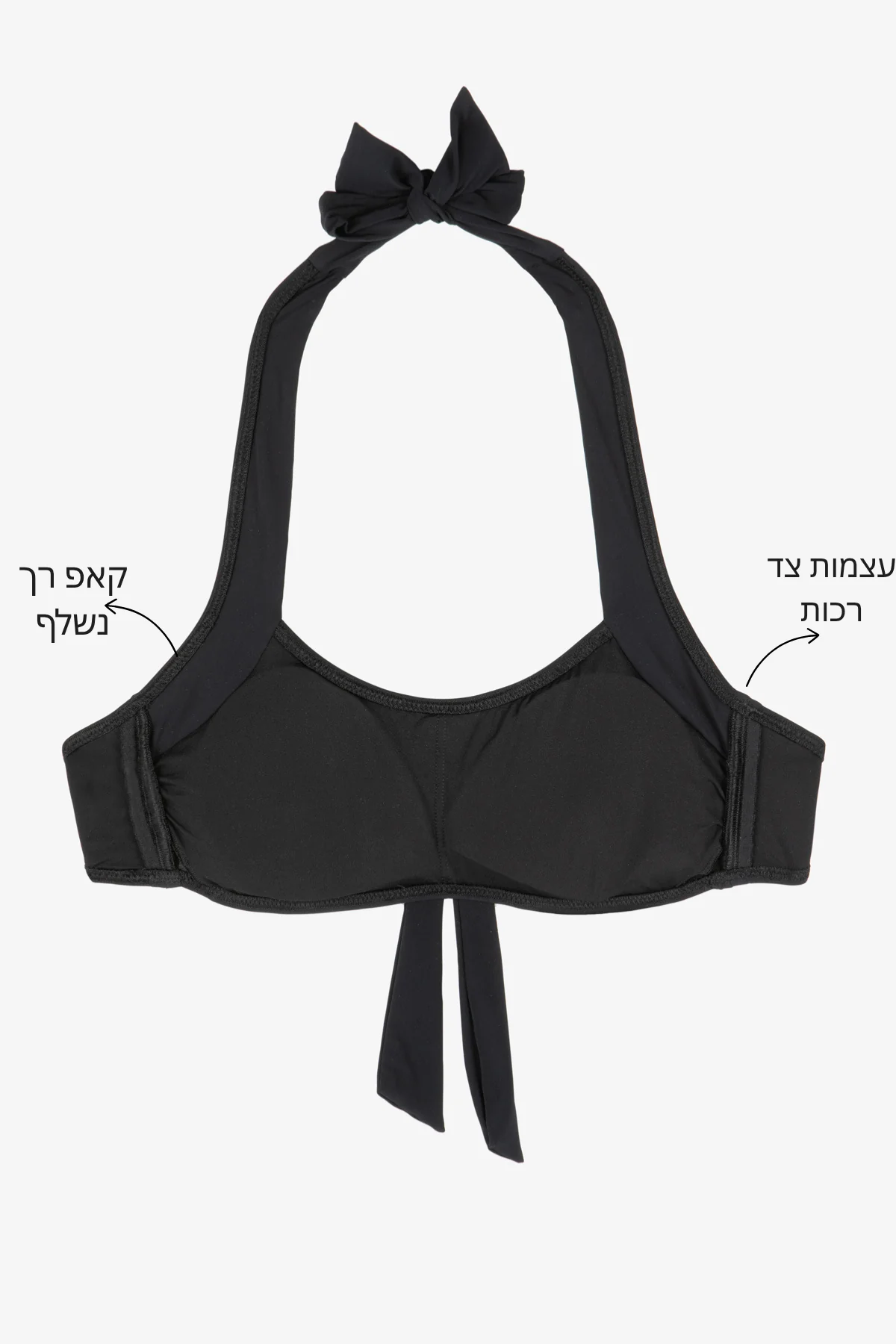 טופ ביקיני שחור - Image 7