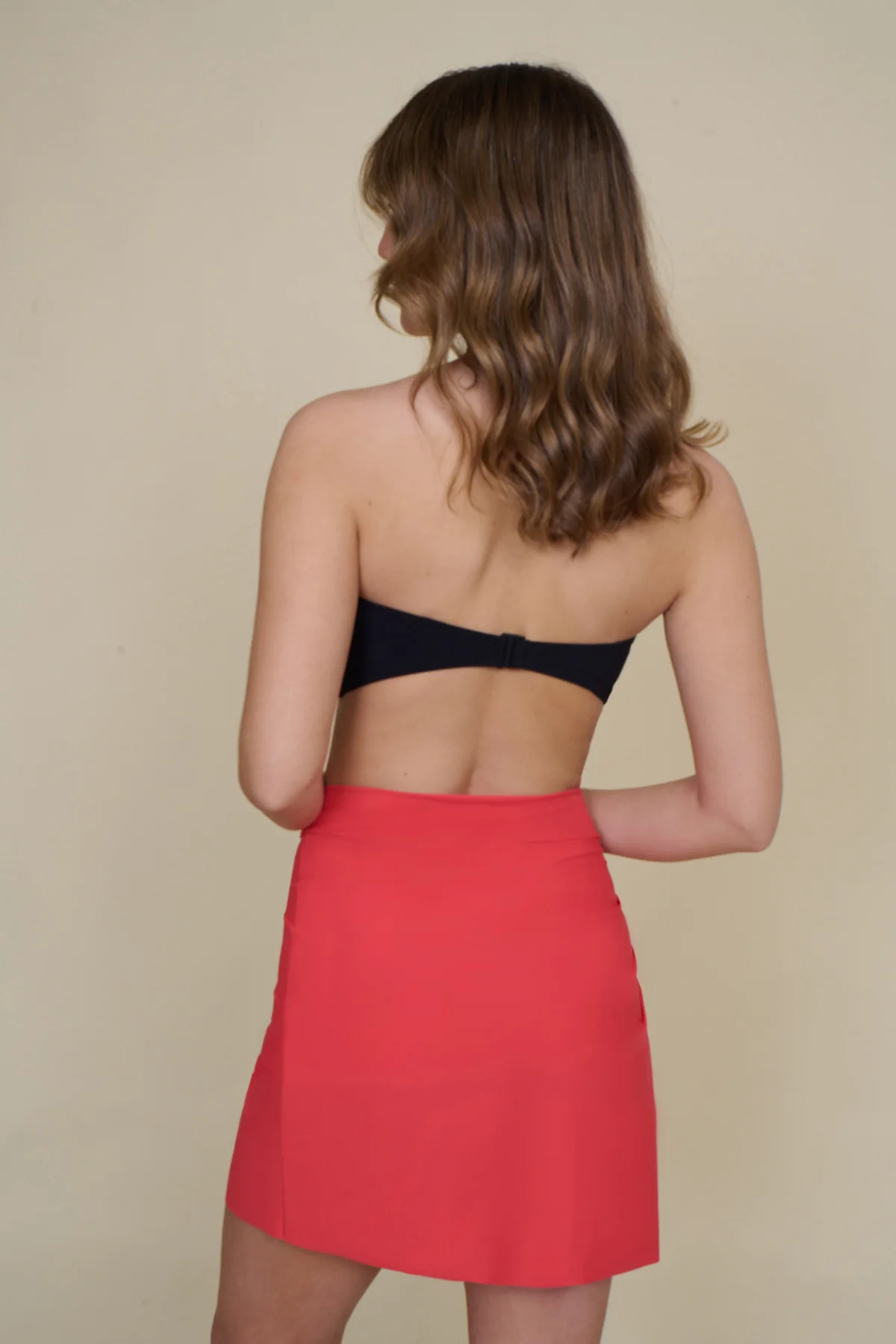 חצאית לייקרה אדום - Image 4